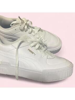 Puma white Cali Platform trainers #sneakers #cali
